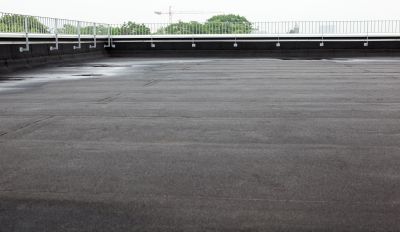 Single Ply Roof Installation