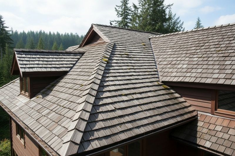 Wood Shake Roof Replacement